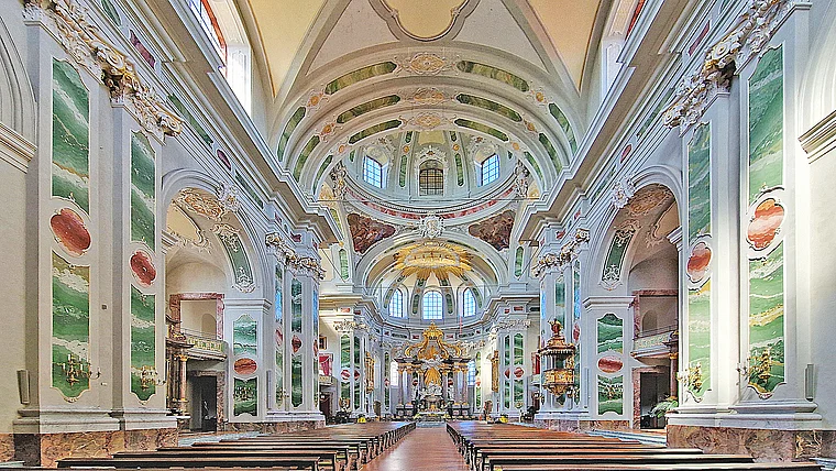 Mannheim Jesuitenkirche Innenaufnahme