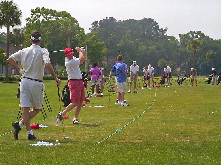 South Carolina Hilton Head Island Golfkurs Abschlag