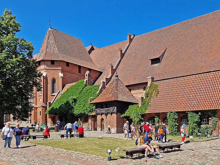 Marienburg Ermland Innenhof