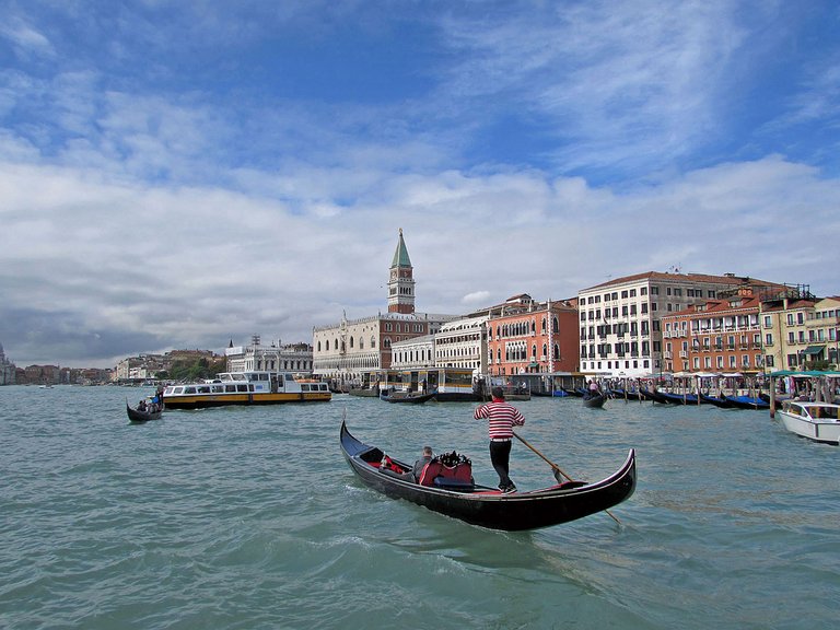 Venedig Gondel Canal Grande