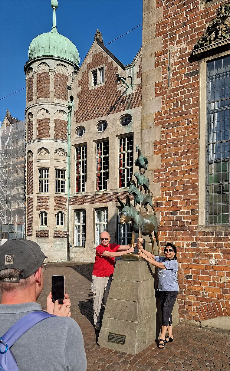 Bremen Stadtmusikanten Fotomotiv