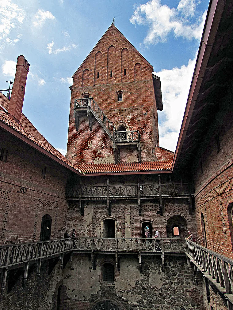 Trakai Innenburg innen