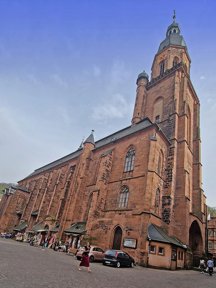 Heidelberg Heiliggeistkirche außen