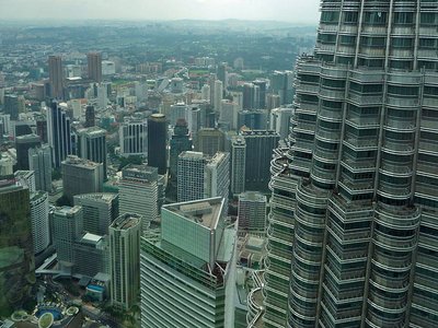 Kuala Lumpur Petronas Towers Observation Deck Ausblick