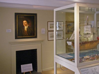 Yorkshire Whitby Captain Cook Museum innen