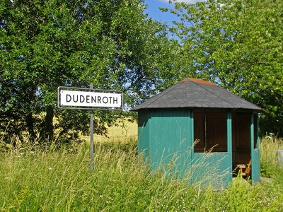 Hunsrück Dudenroth Unterstand für Radfahrer
