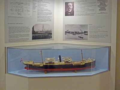 Papenburg Meyer Werft Besucherzentrum Modell Graf Goetzen