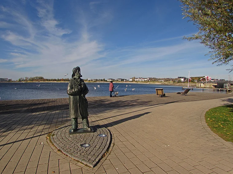 Heiligenhafen Binnensee Fischerdenkmal