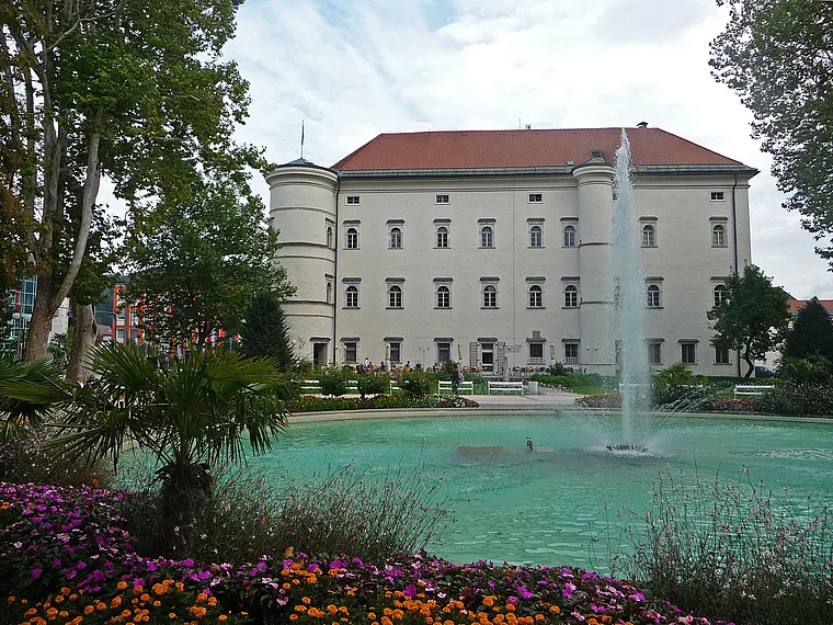 Spittal Stadtpark und Schloss