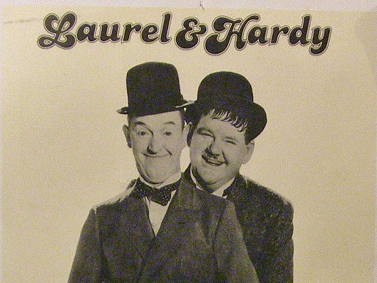 Lake District Ulverston Laurel & Hardy Museum Foto Dick und Doof
