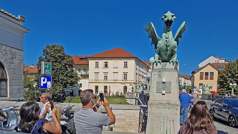Ljubljana Laibach Drachenbrücke Zmajski most
