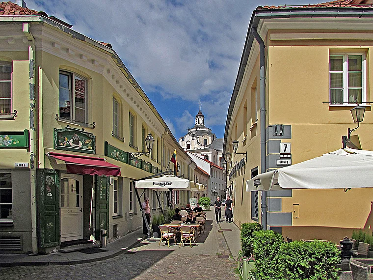 Vilnius Stikliu Gasse