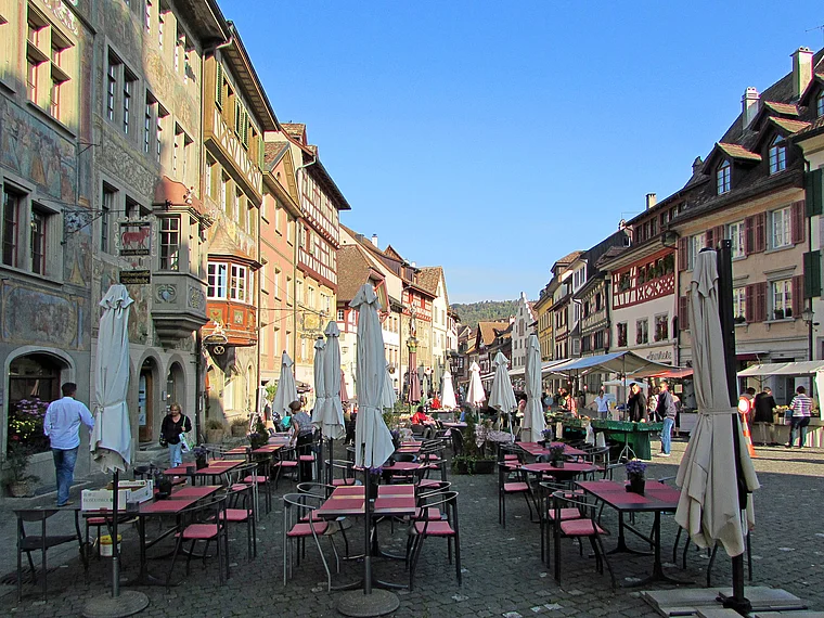 Stein am Rhein Rathausplatz