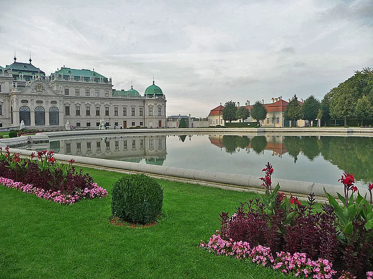 Wien Belvedere Schlosspark