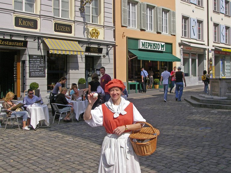 Luzern Stadtführung Eier Rösi