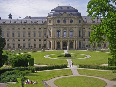 Würzburg Residenz Schlosspark