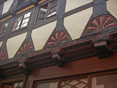 Quedlinburg Palmetten nah