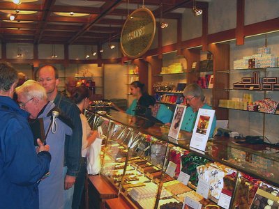Zürich Confiserie Sprüngli innen