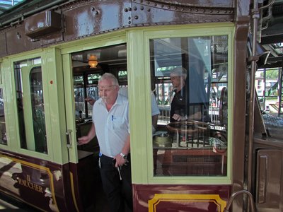 Wuppertal Schwebebahn Kaiserwagen außen