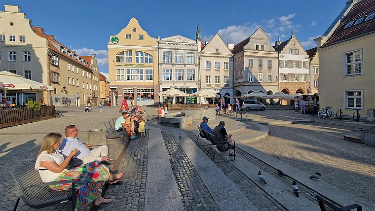 Allenstein Marktplatz