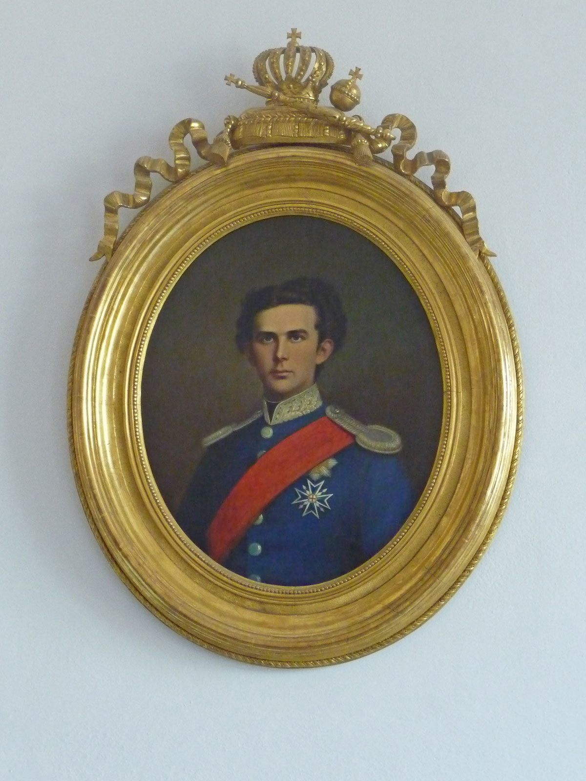 Herrenchiemsee Gemälde König Ludwig II.