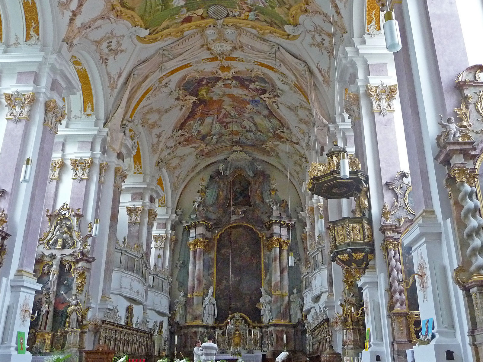 Altenmarkt Bayern Klosterkirche innen