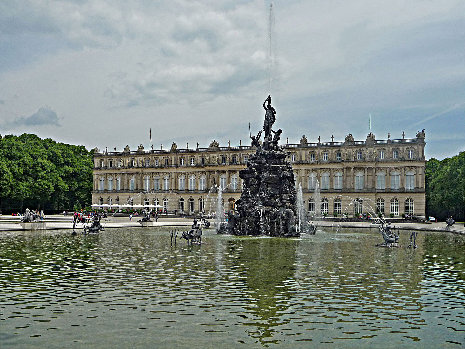 Herrenchiemsee Schloss außen