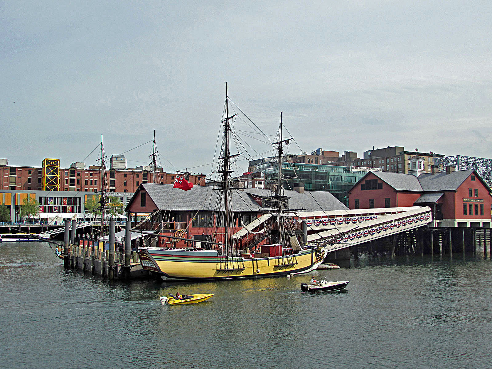 Boston Massachusetts Tea Party Ships