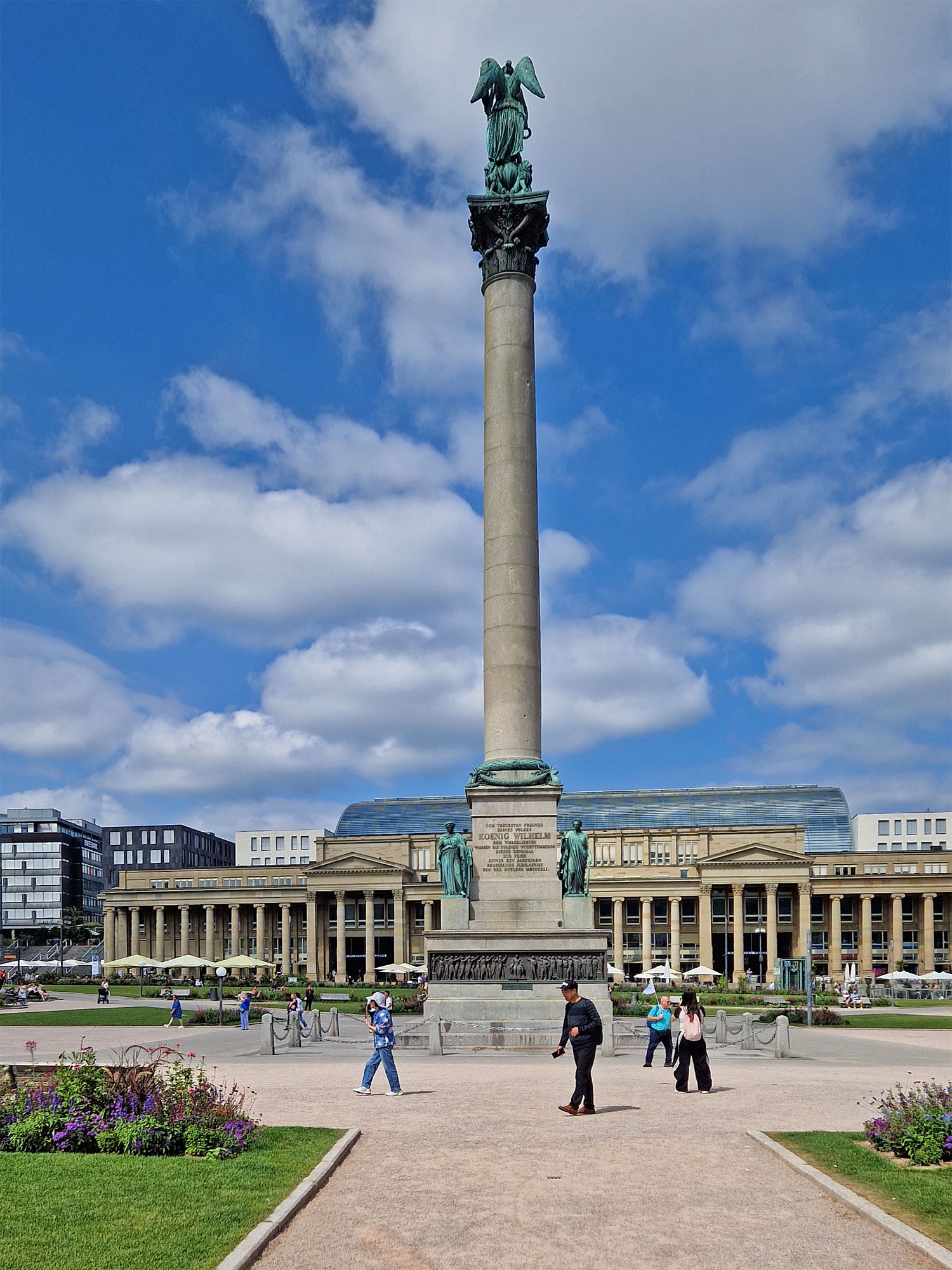 Stuttgart Schlossplatz Jubiläumssäule