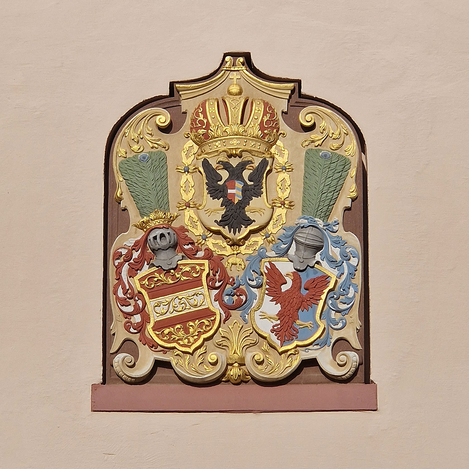 Villingen-Schwenningen Wappenrelief Altes Rathaus