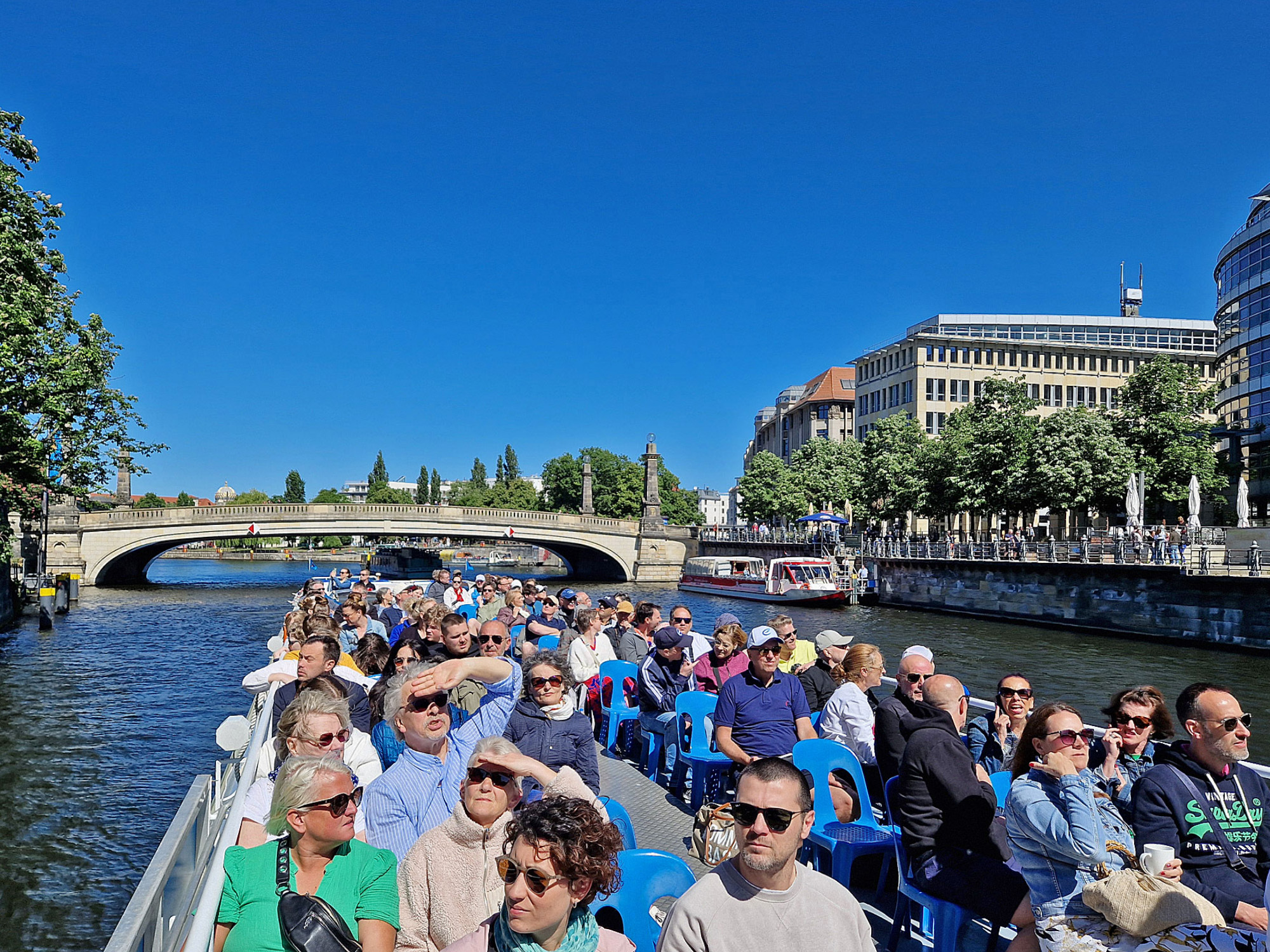 Berlin Bootsfahrt Spree