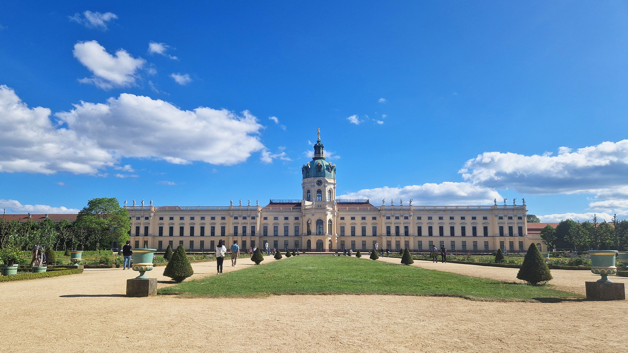 Berlin Schloss Charlottenburg Park