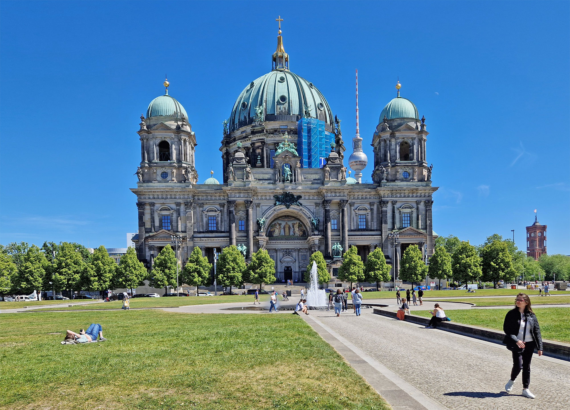 Berlin Dom Lustgarten