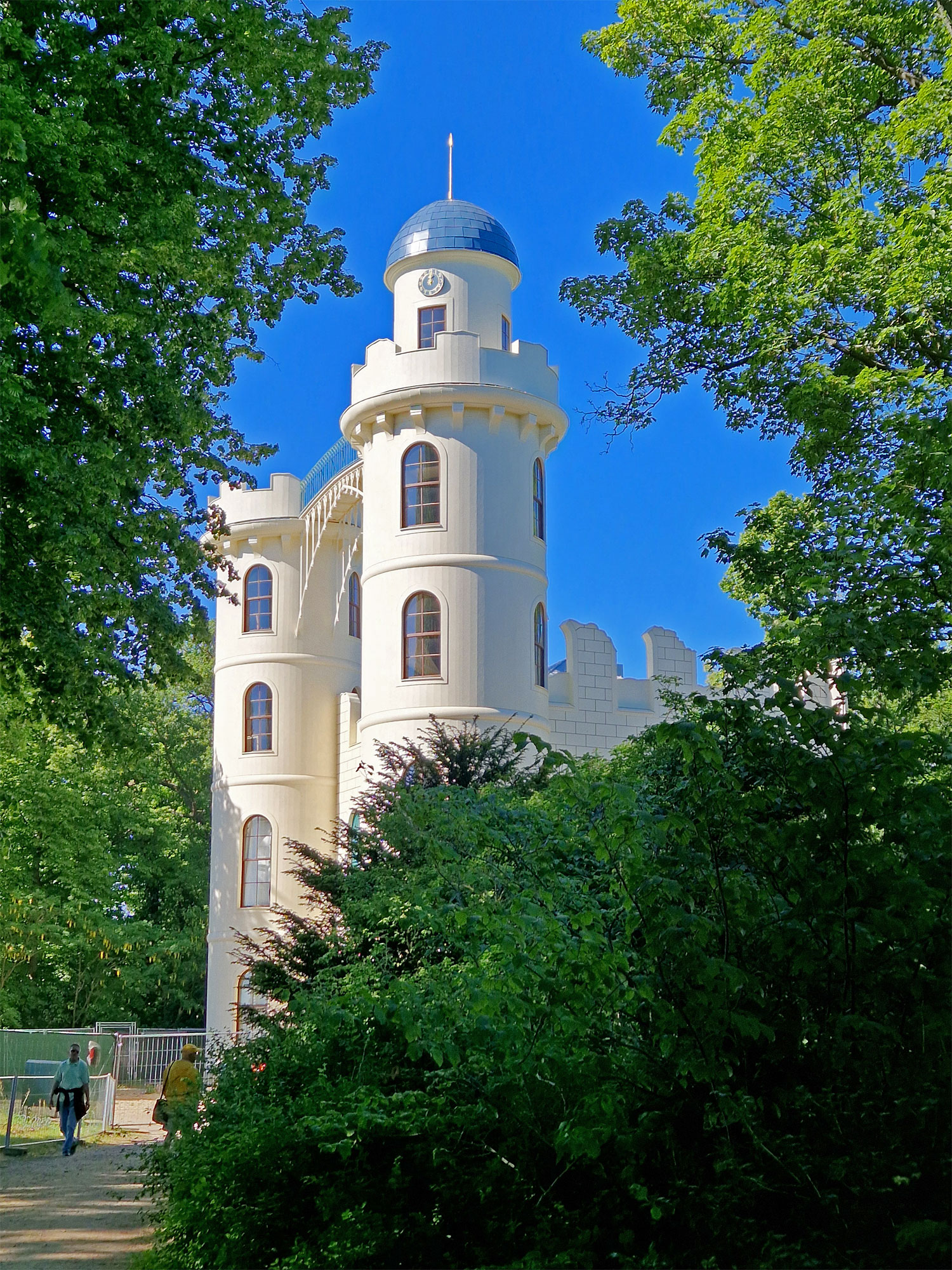 Berlin Wannsee Pfauerninsel Schloss