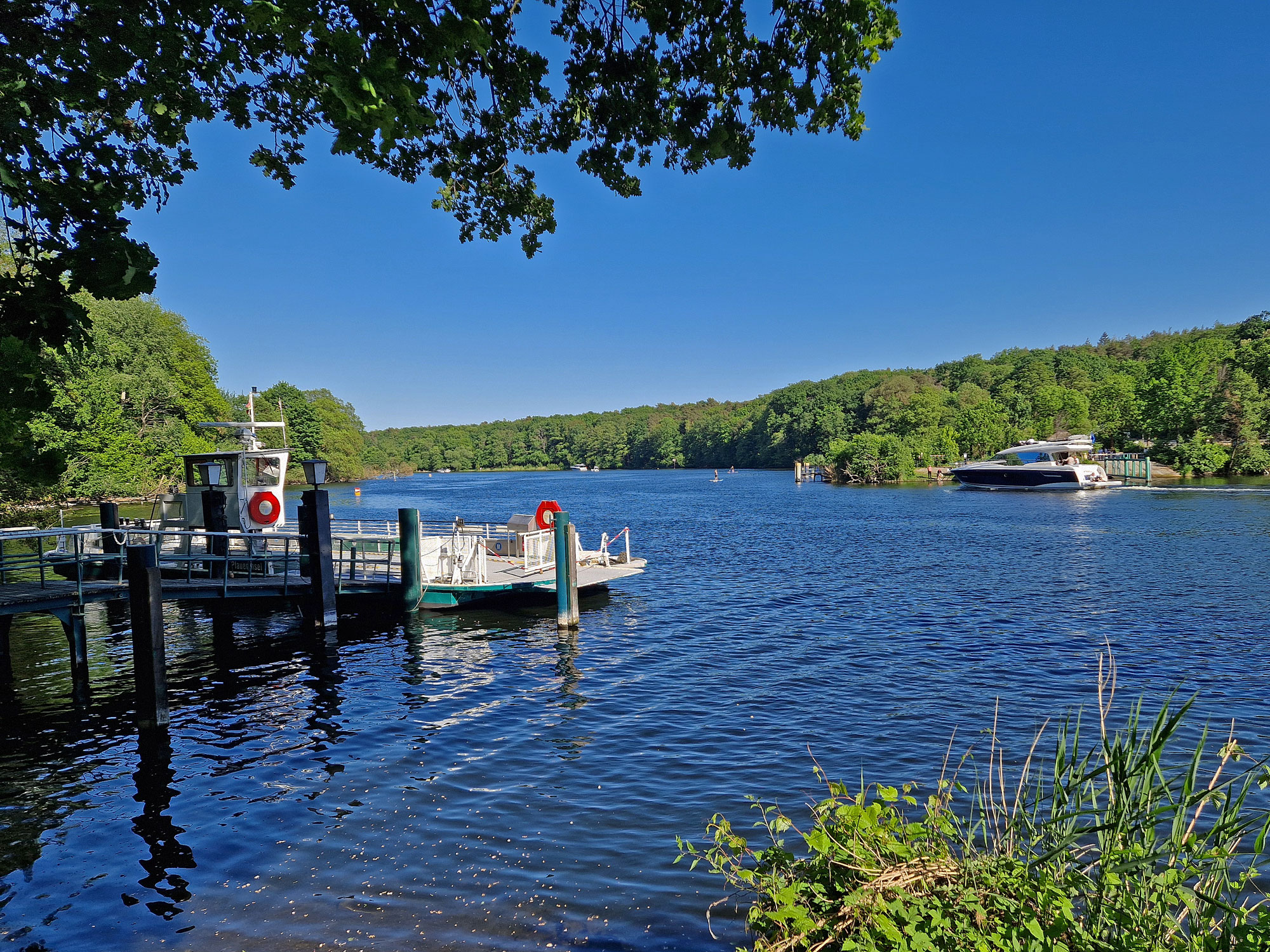 Berlin Wannsee Pfaueninsel Fähre