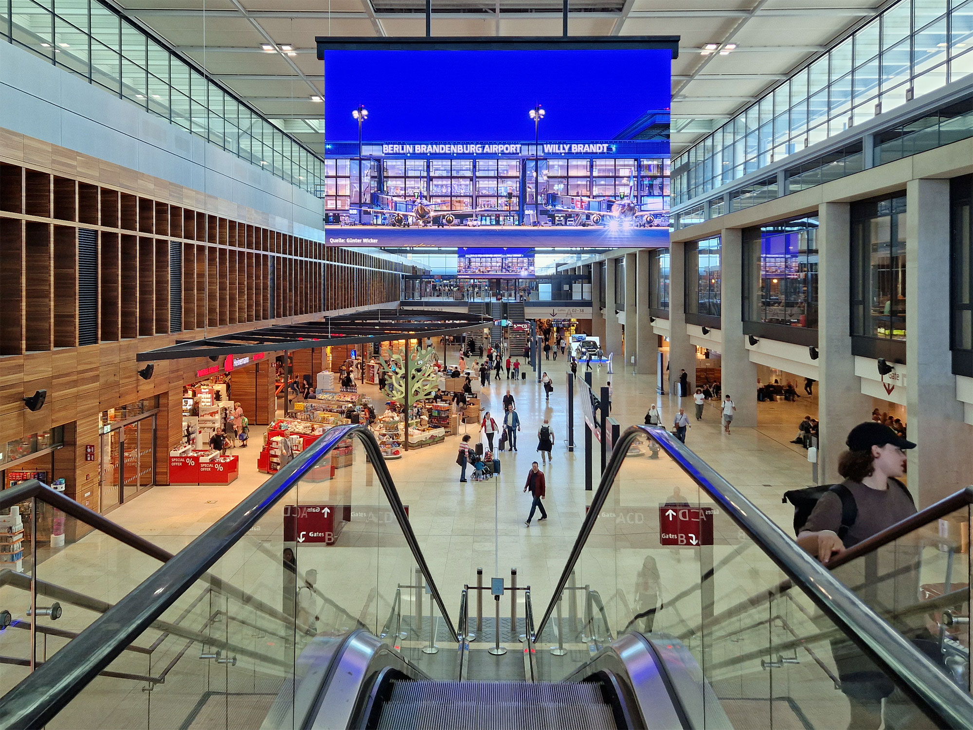 Flughafen Berlin Brandenburg innen