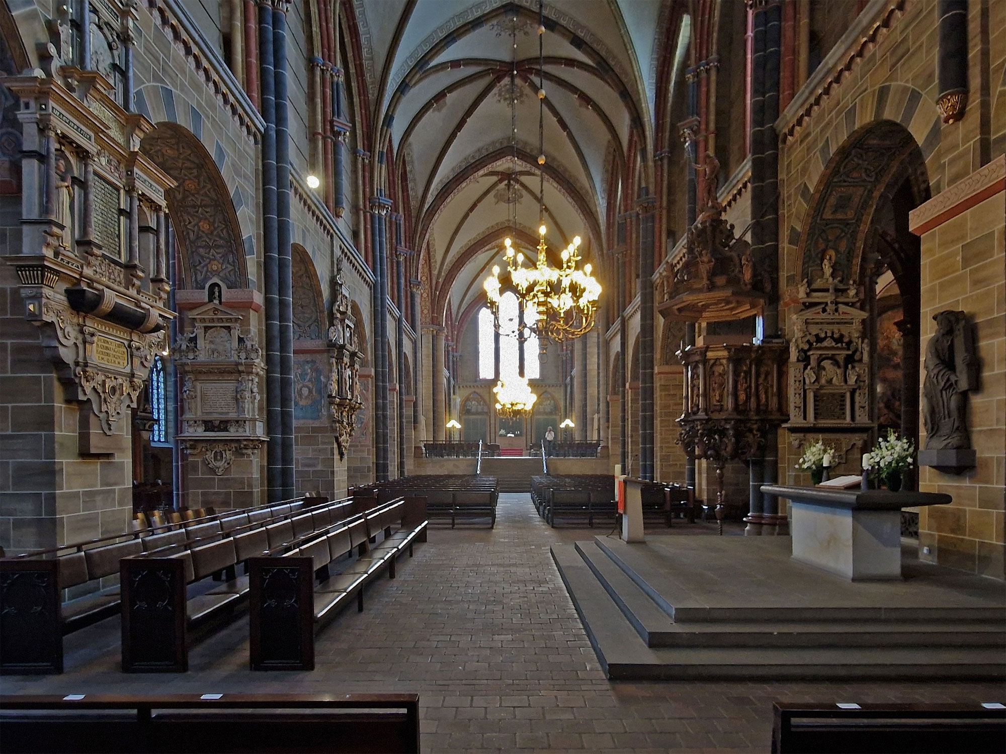 Bremen Dom innen Totale