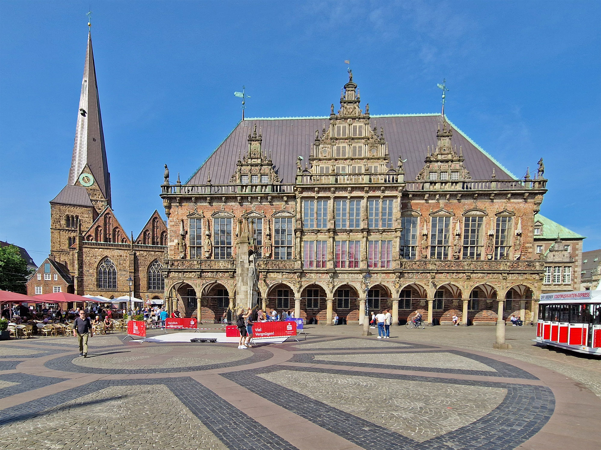 Bremen Rathaus Liebfrauenkirche
