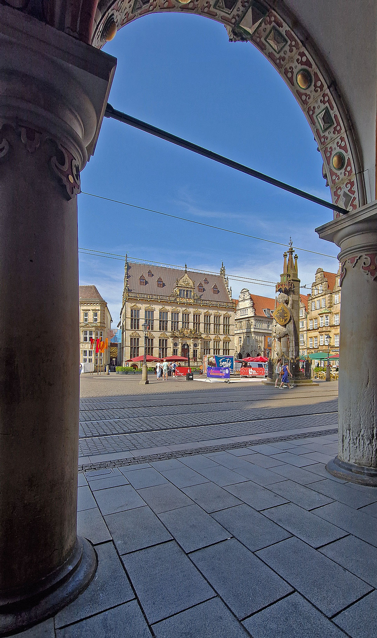 Bremen Markt Roland Arkaden