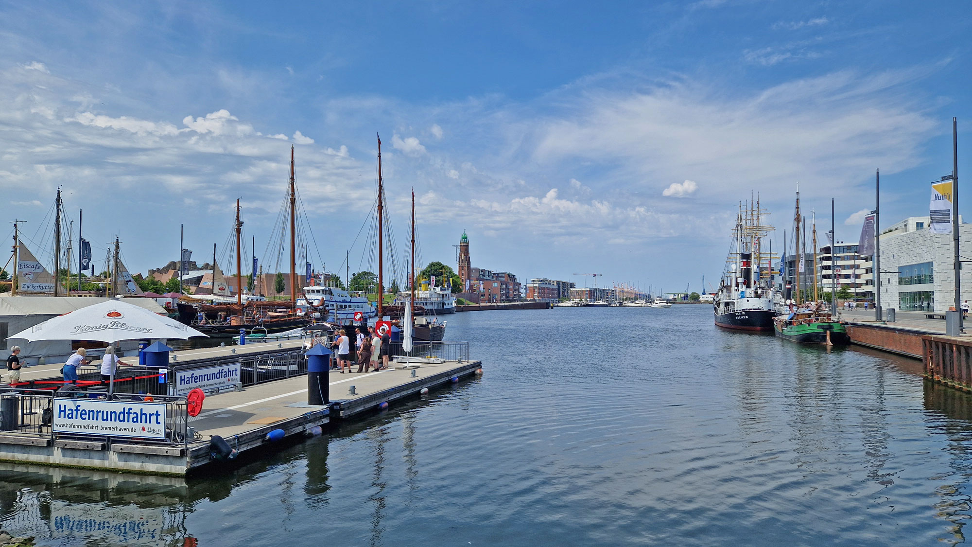 Bremerhaven Neuer Hafen Totale