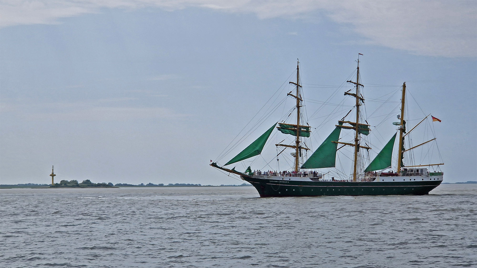 Bremerhaven Segelschulschiff Alexander von Humboldt II