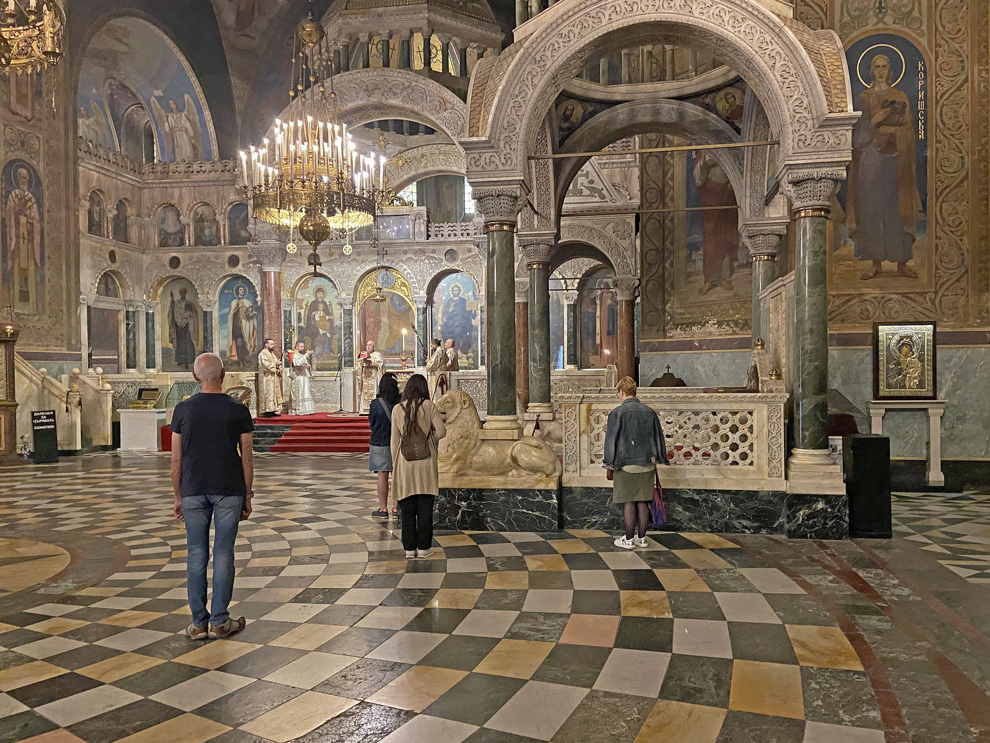 Sofia Kathedrale innen