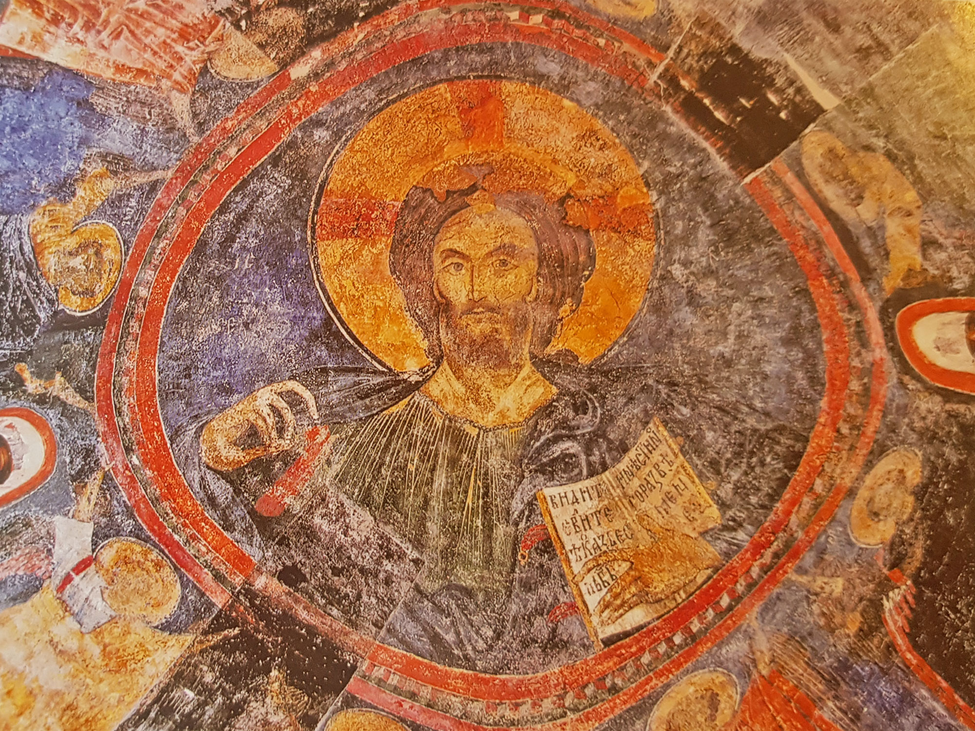 Sofia Bojana Wandmalerei Christus