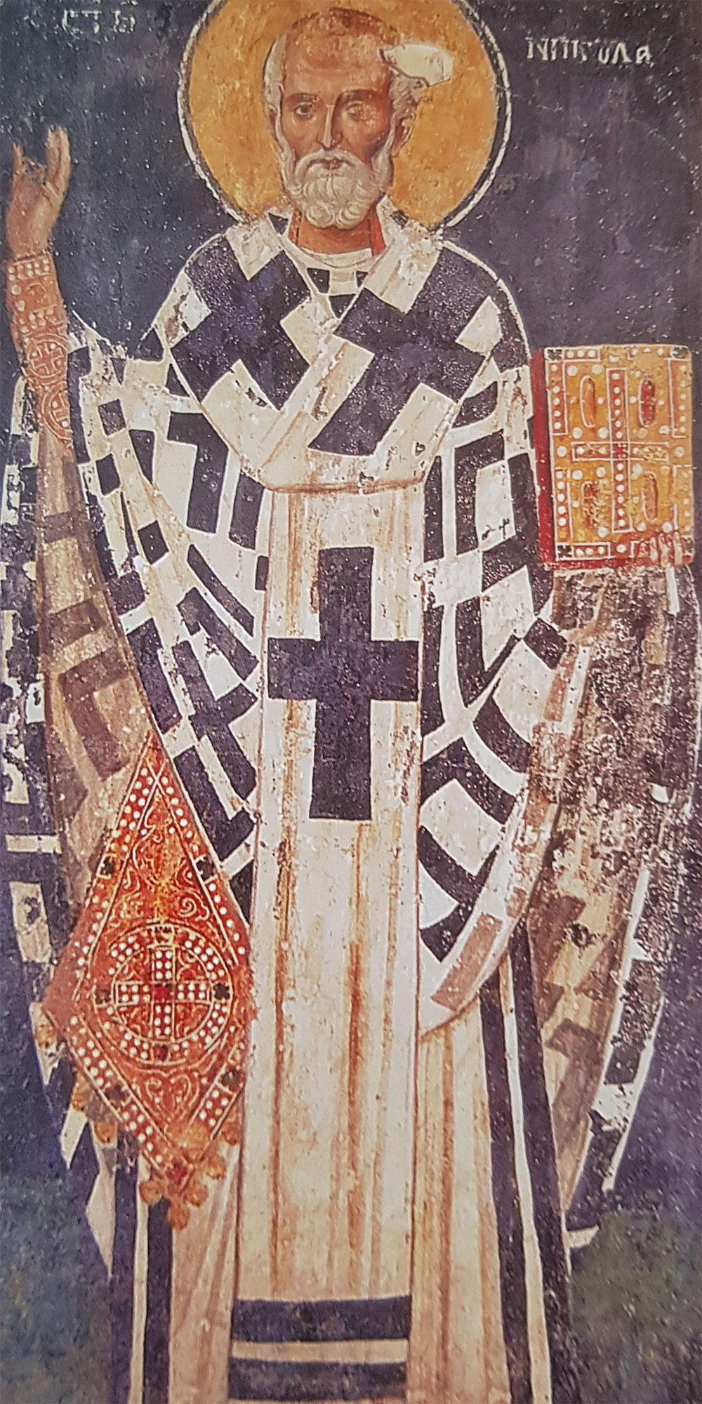 Sofia Bojana Wandgemälde Nikolaus