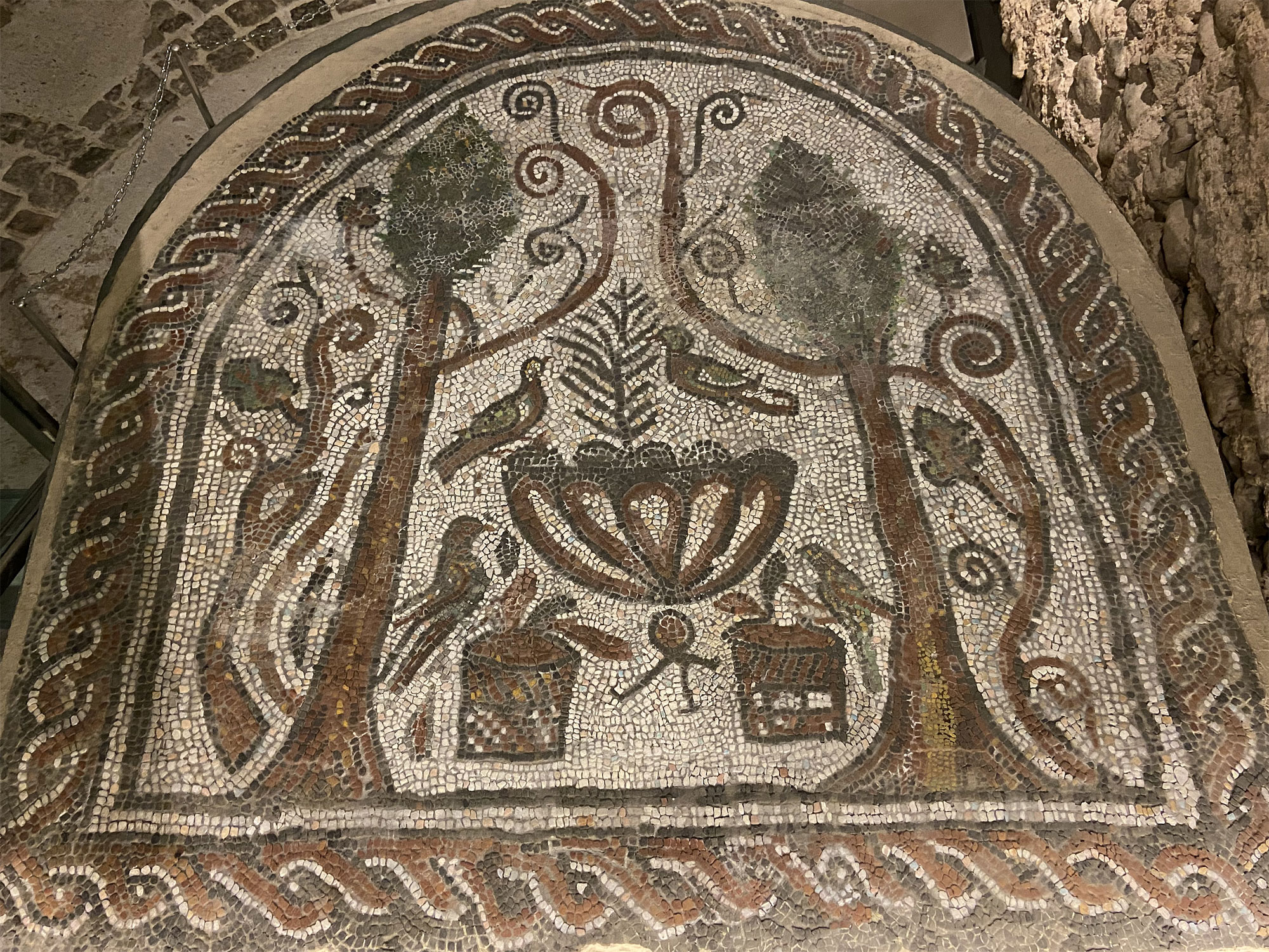 Sofia Nekropole Mosaik