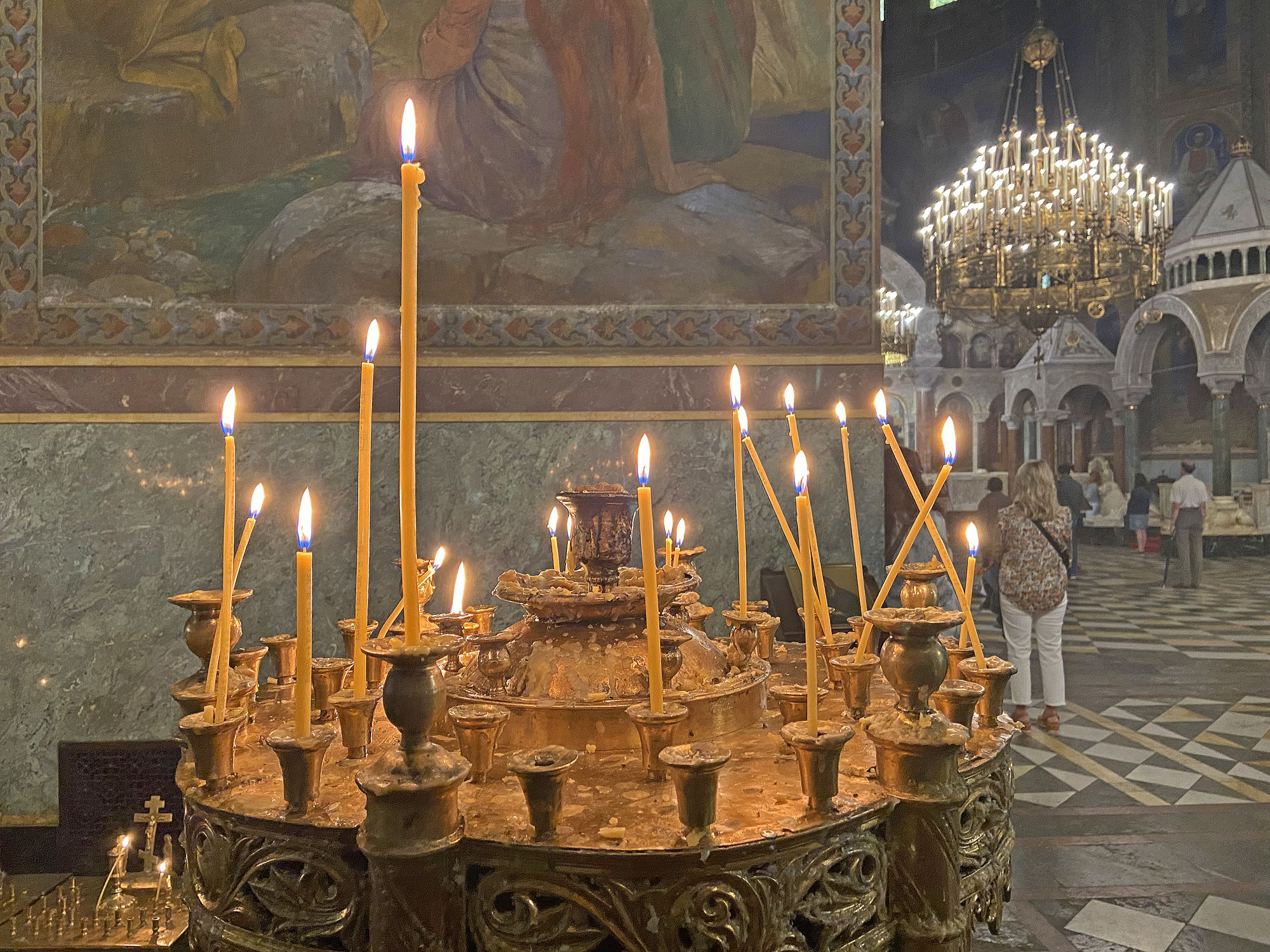 Sofia Alexander Newski Kathedrale innen