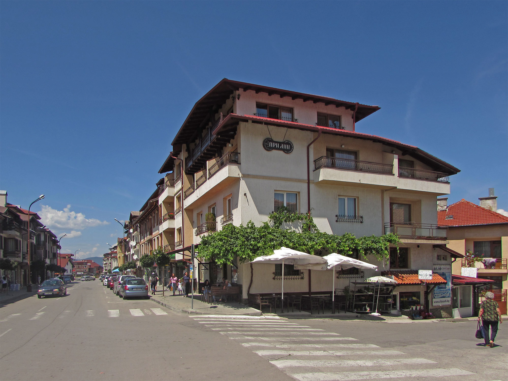 Bulgarien Bansko Hauptstraße