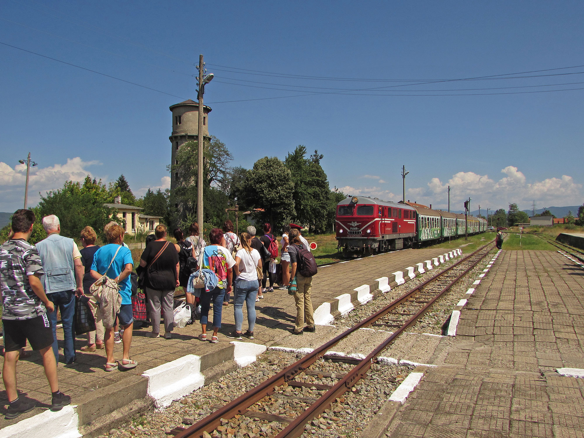 Bulgarien Schmalspurbahn Bansko