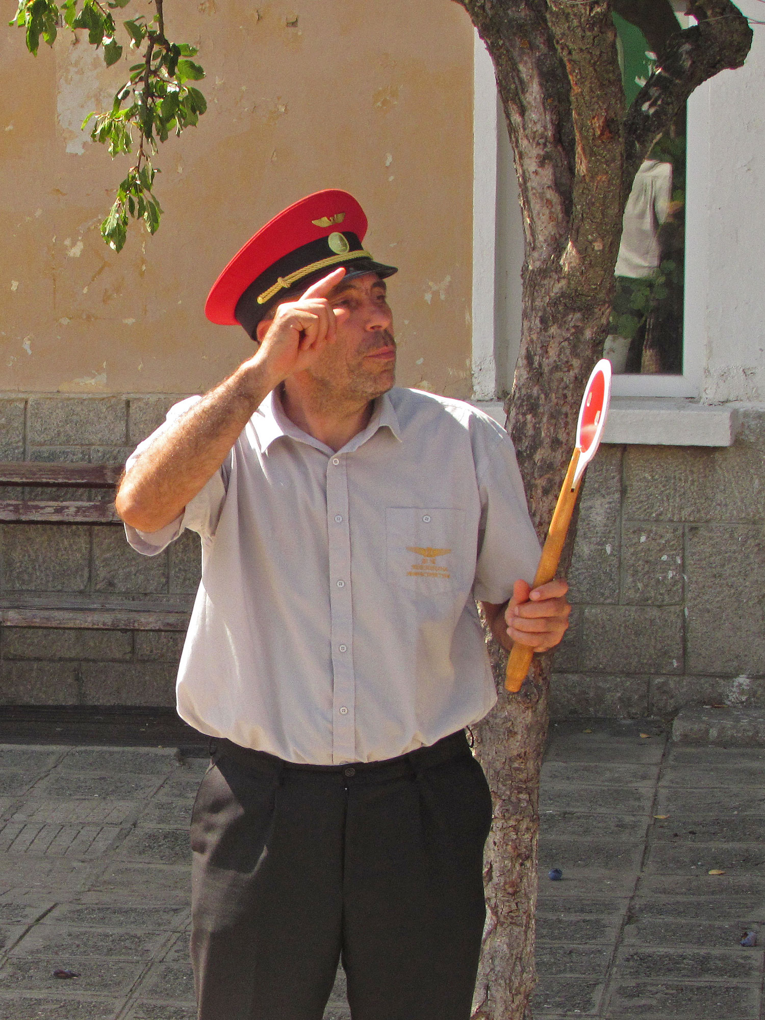 Bulgarien Rhodopen Belitsa Bahnhof