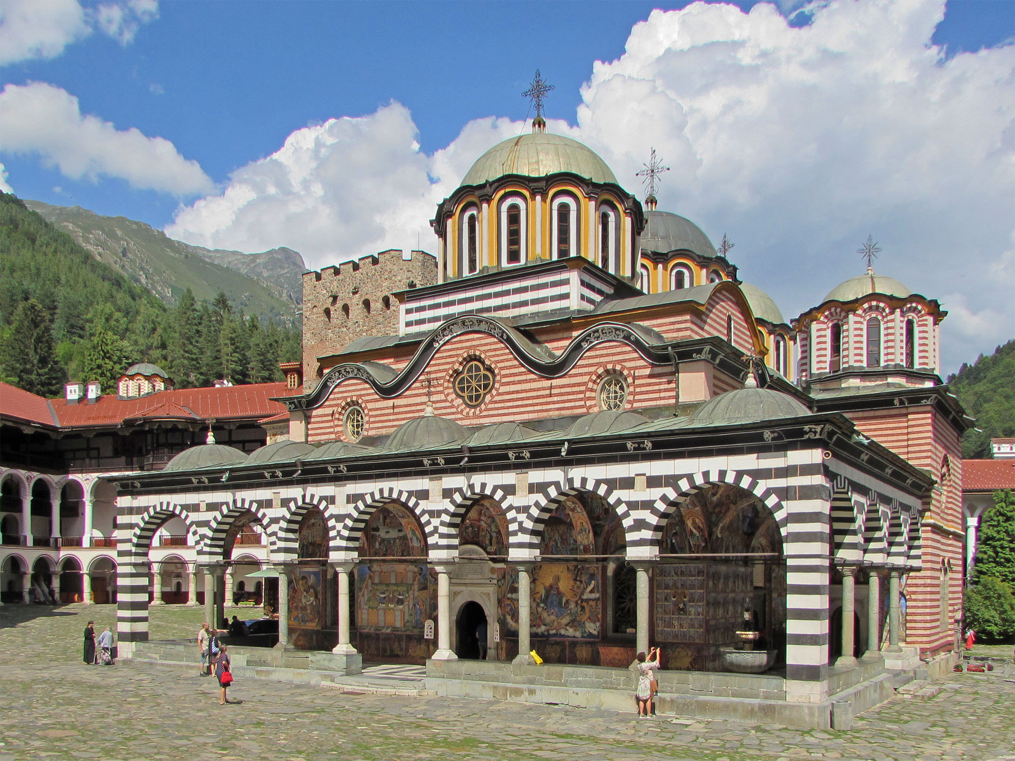Bulgarien Rila Klosterkirche